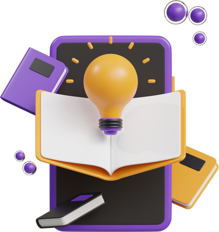 Ebook 3D Illustration